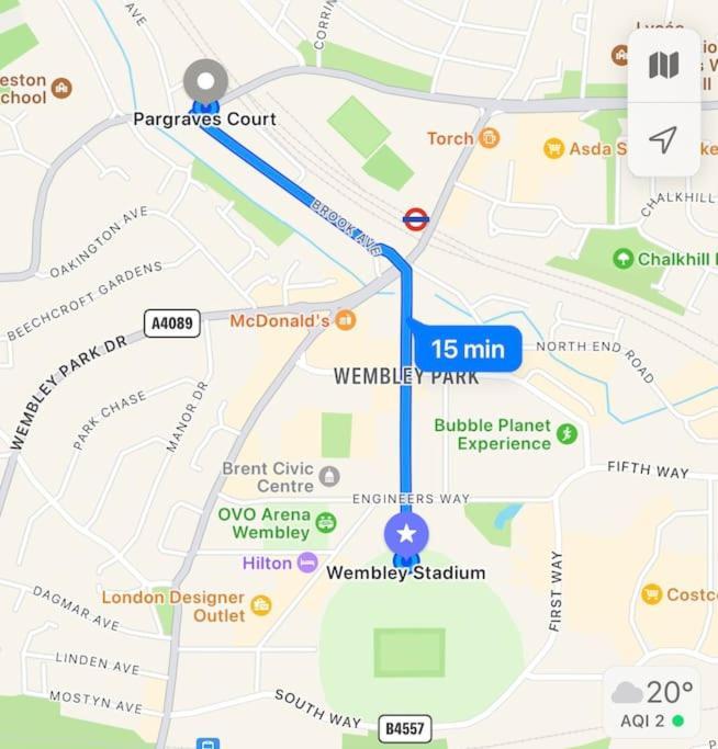 Gorgeous Flat 10 Min Walk To Stadium Free Parking London Luaran gambar